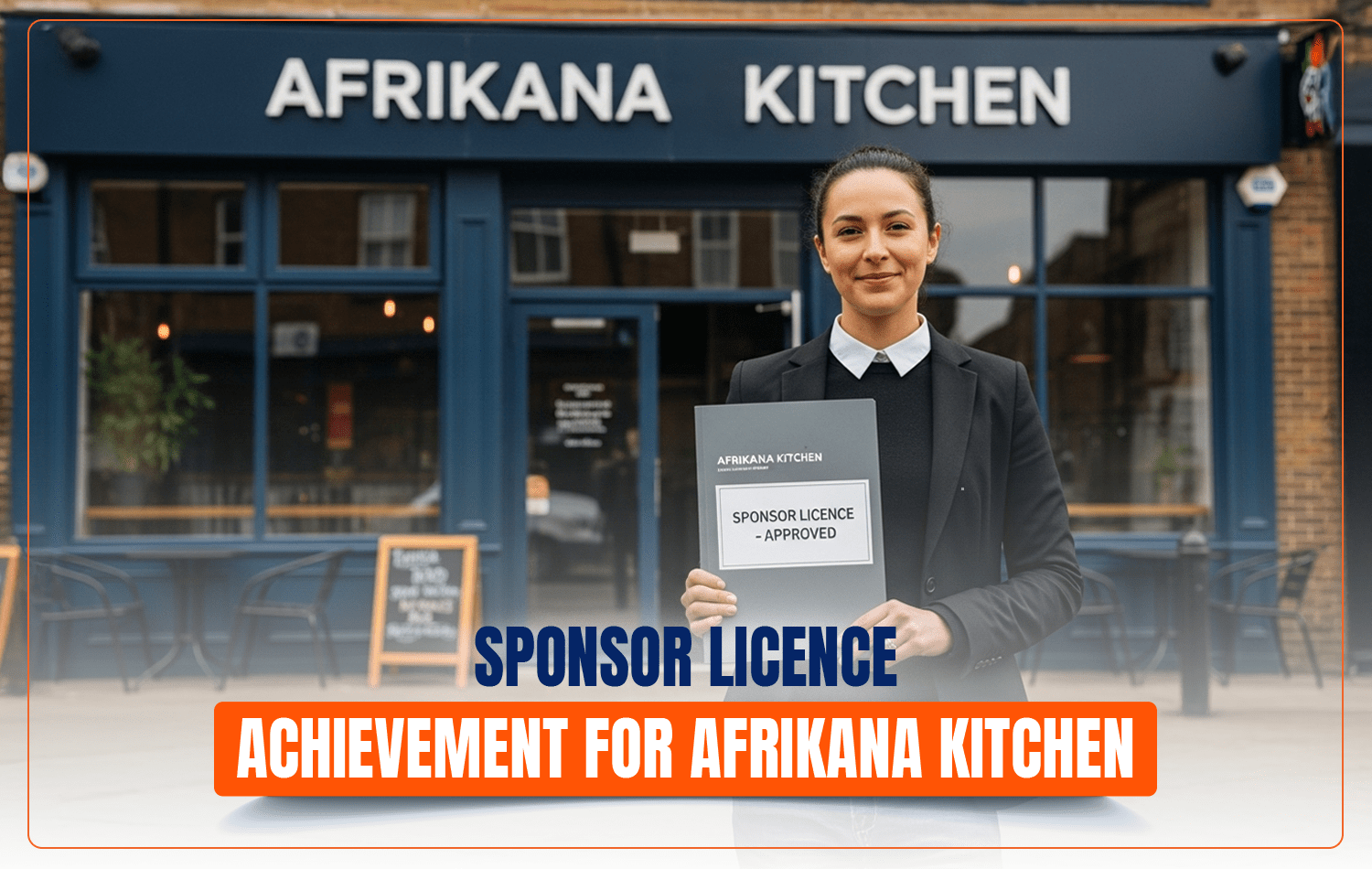 Sponsor Licence Achievement for Afrikana Kitchen
